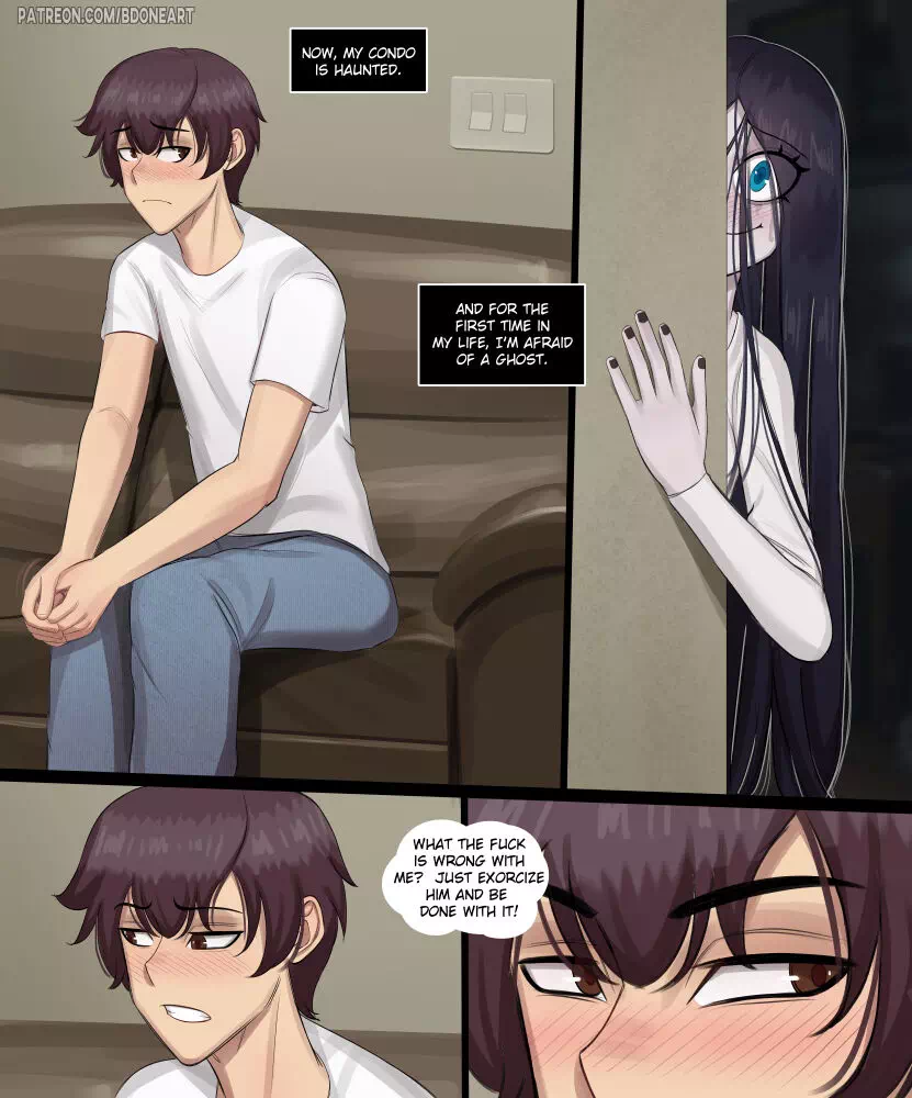 Yaoi porn comics Accidental Ghost Boyfriend Chapter 1 Page 2 