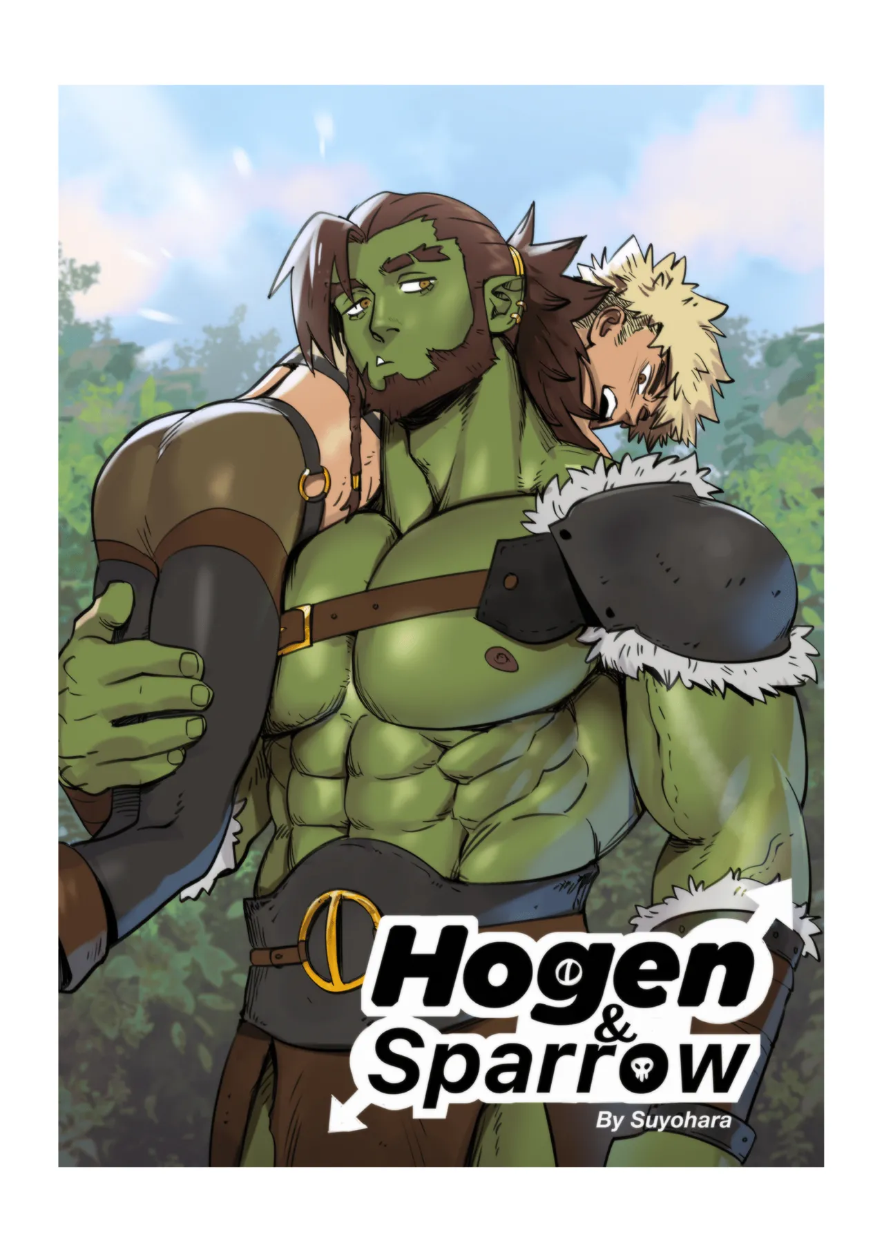 Yaoi porn comics Hogen and Sparrow