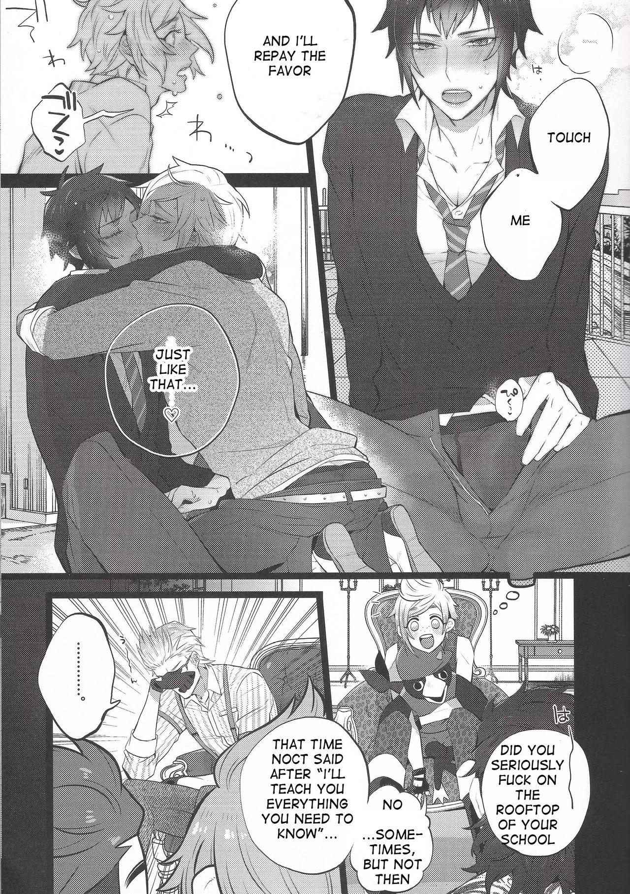 Yaoi porn manga Final Fantasy XV – More! Our Beloved Prince » Page 2