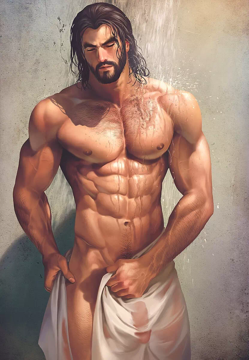 Muscular men big cocks