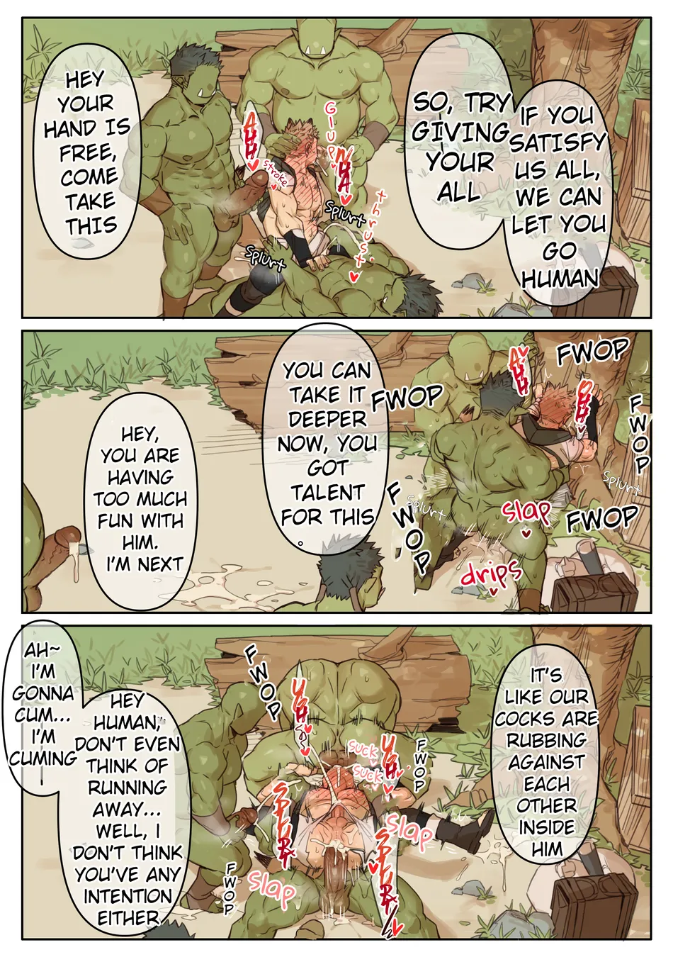 Gay orc hentai doujin
