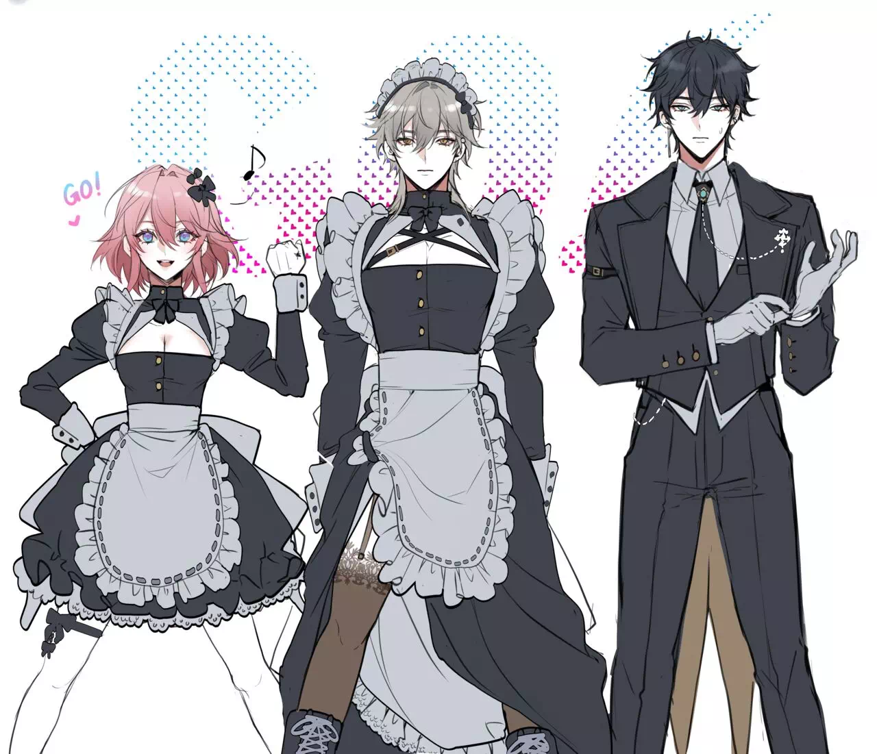 Yaoi porn comics Honkai: Star Rail – Maid Caelus's Daily Schedule!