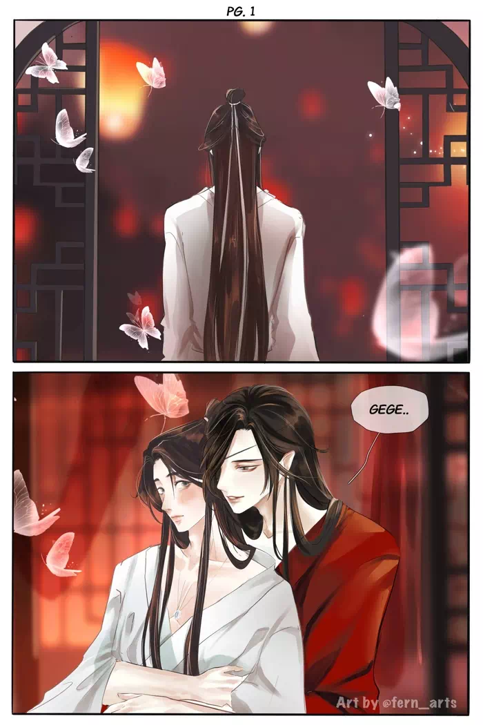 Yaoi porn comics Tian Guan Ci Fu (天官赐福) – First Night