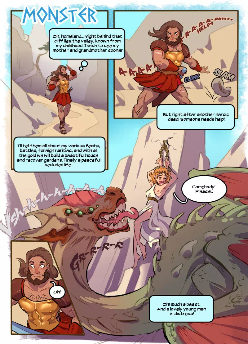 Yaoi porn comics Monster