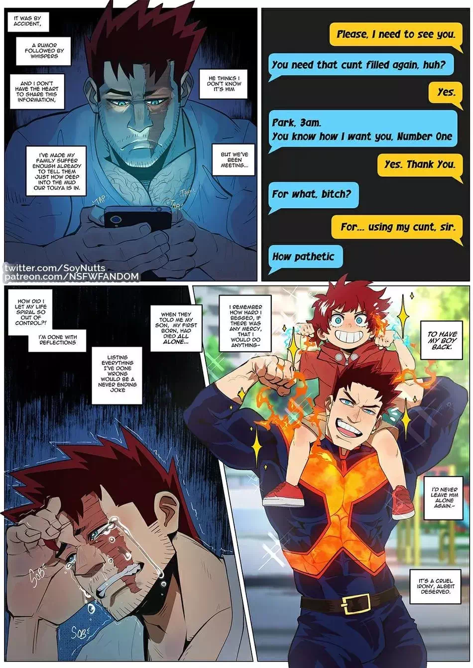 Endeavor gay porn comic