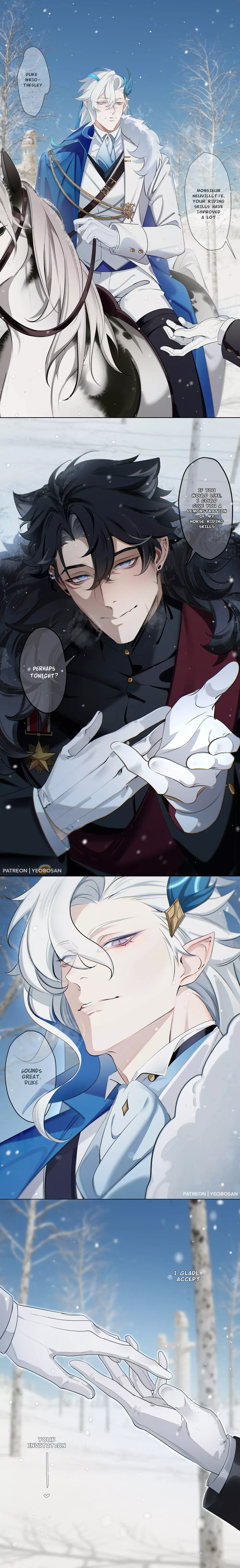 Yaoi porn comics Genshin Impact – Private riding lessons. Royalty AU Neuvithesley