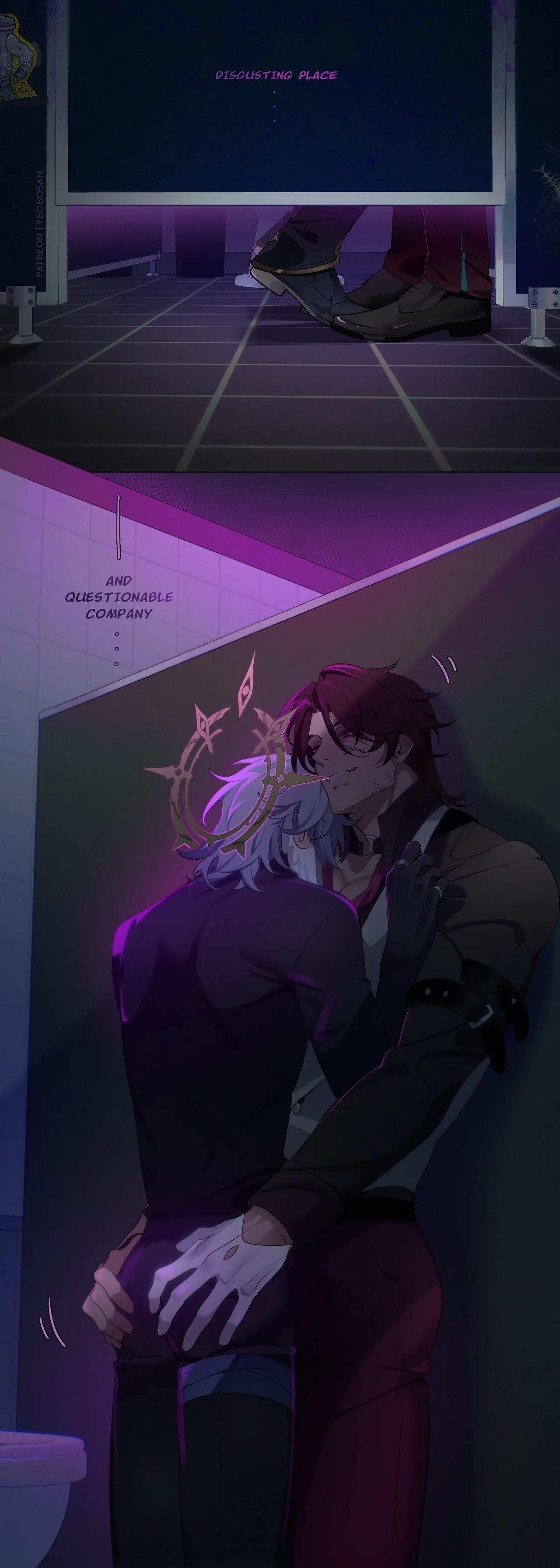 Yaoi porn comics Honkai: Star Rail – Two Left. Gallagher & Sunday