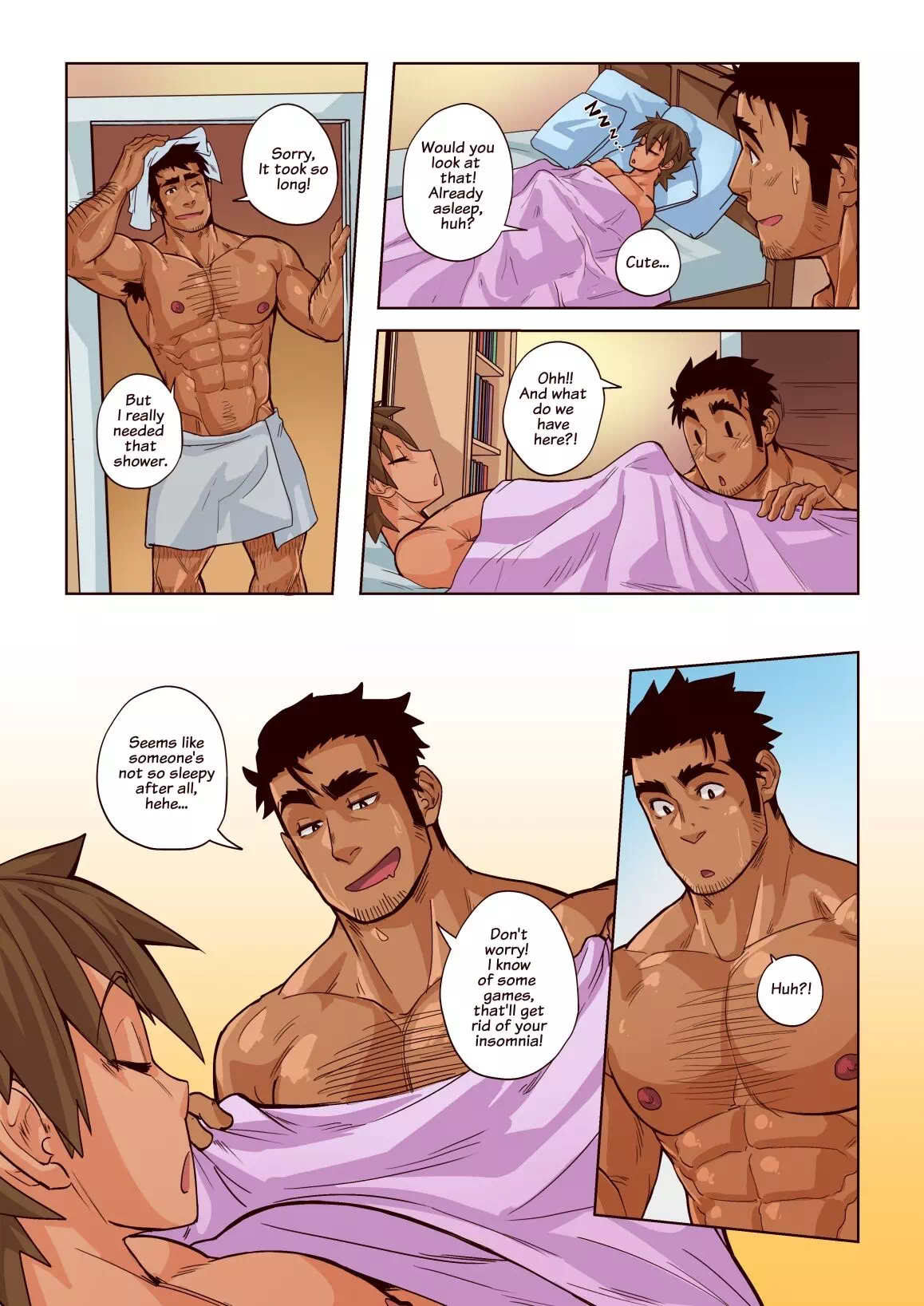 Yaoi porn comics Wet Dream