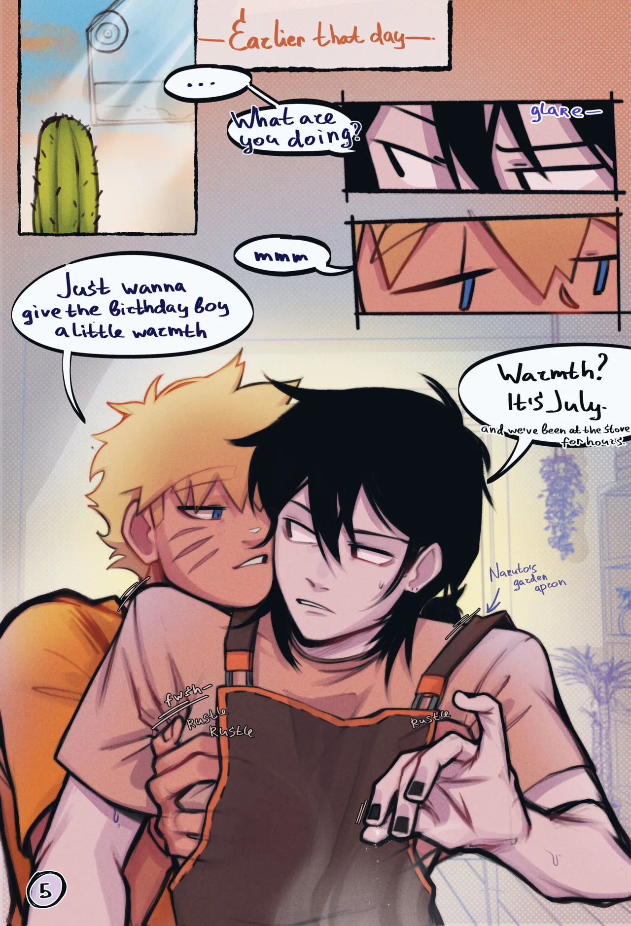 Naruto x sasuke sex comic