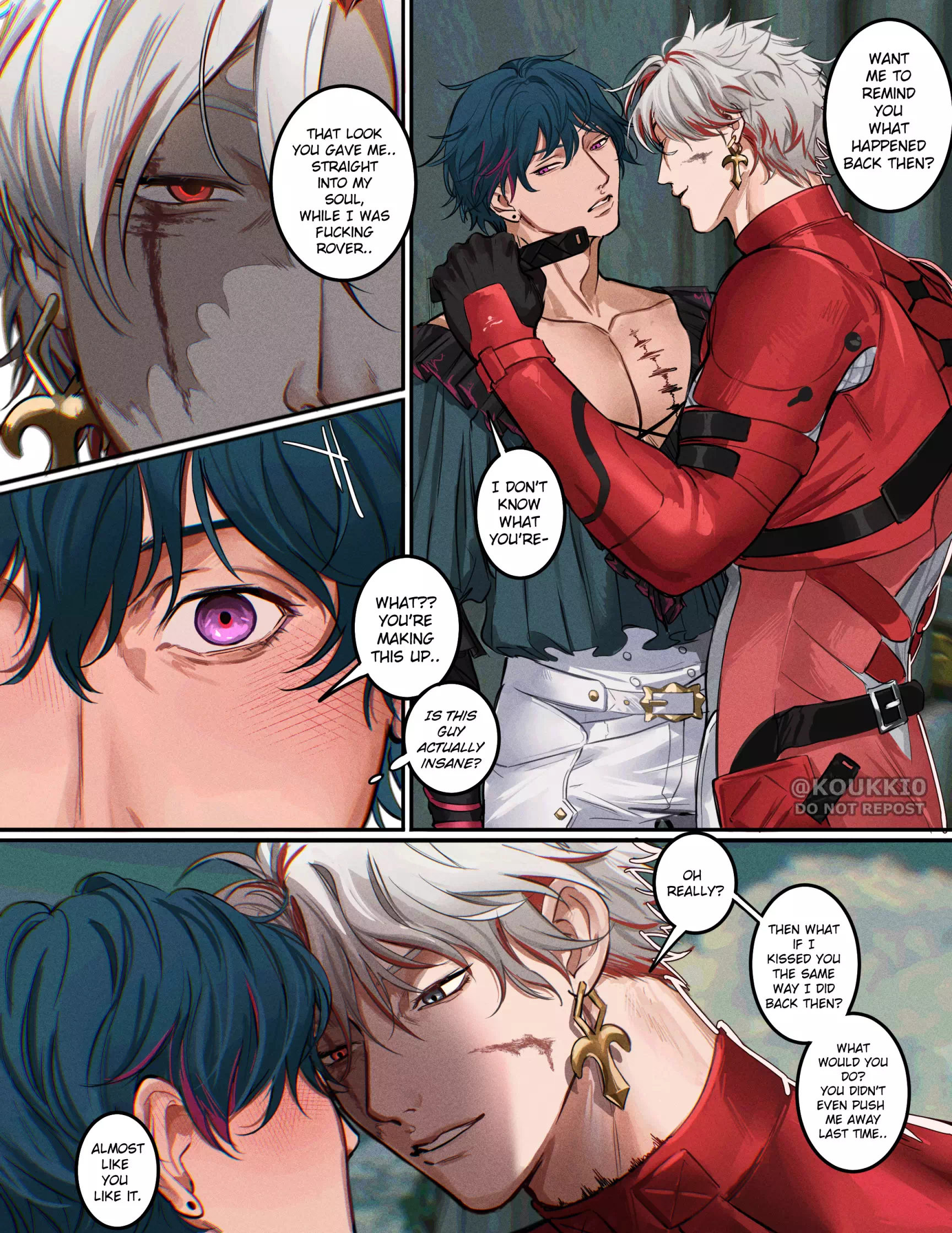 Yaoi porn comics Wuthering Waves – Scar & Brant