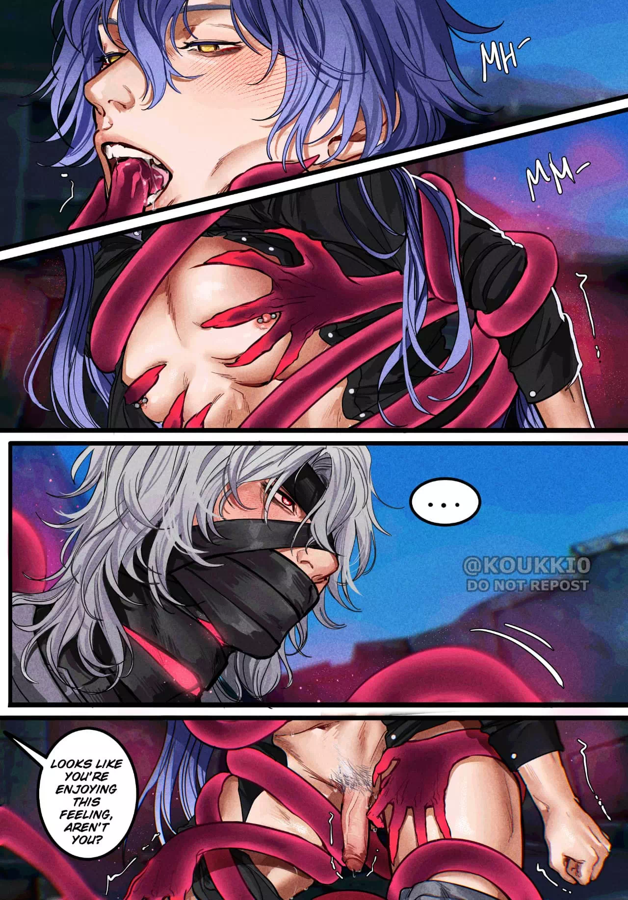 Yaoi porn comics Genshin Impact – Rerir x Flins two mini comics