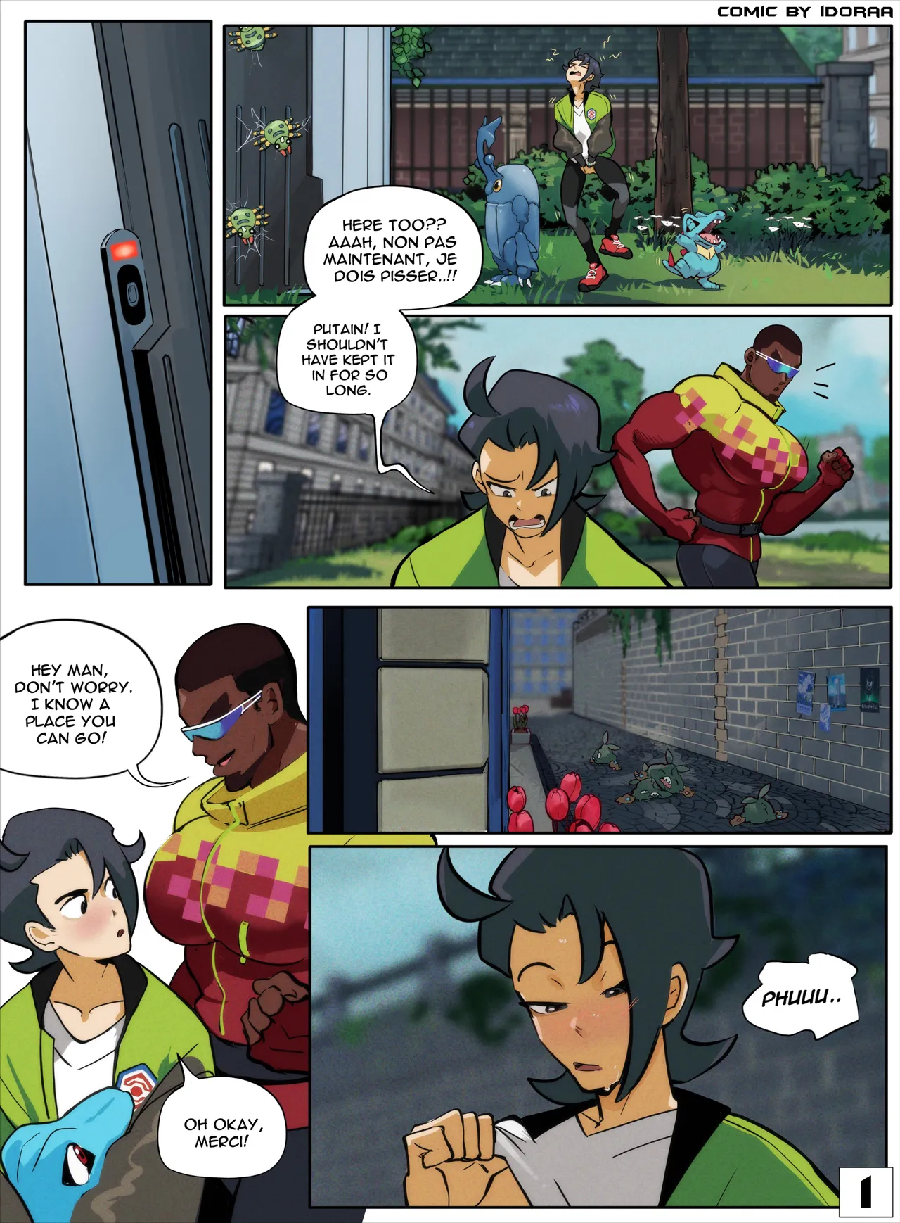 Yaoi porn comics Pokémon - Paxton