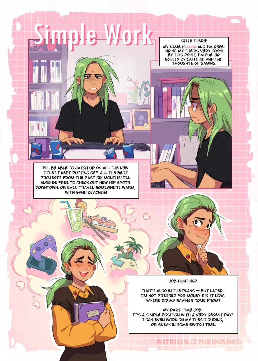 Yaoi porn comics Simple Work