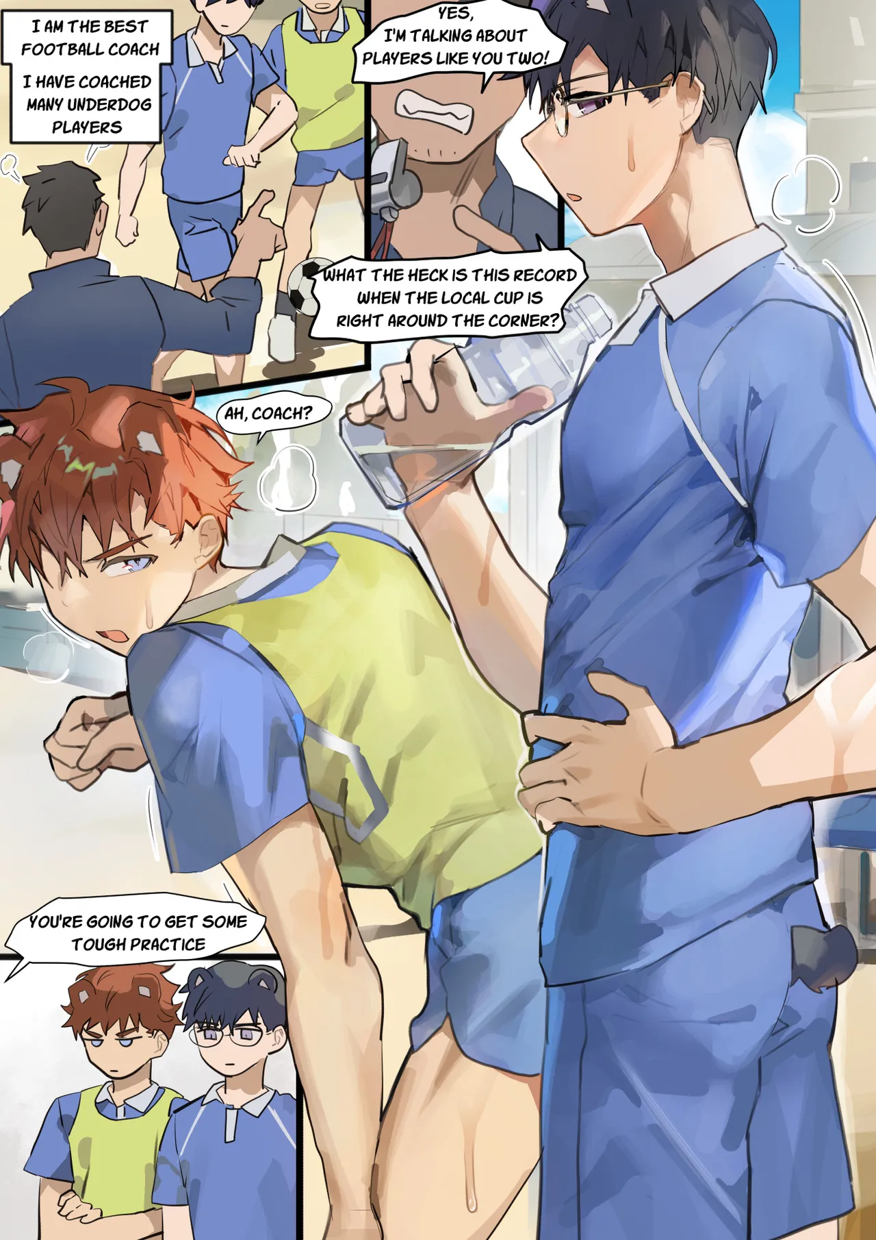 Yaoi porn comics Player Record Book : Episode 1