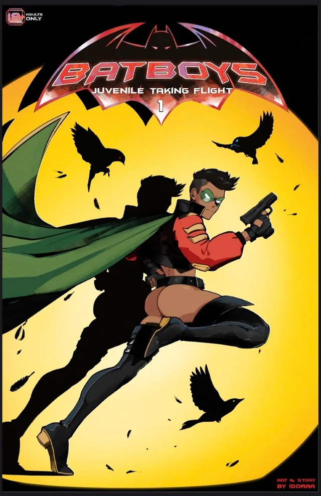 Yaoi porn comic Batman - Batboys: Juvenile Taking Flight. Part 1