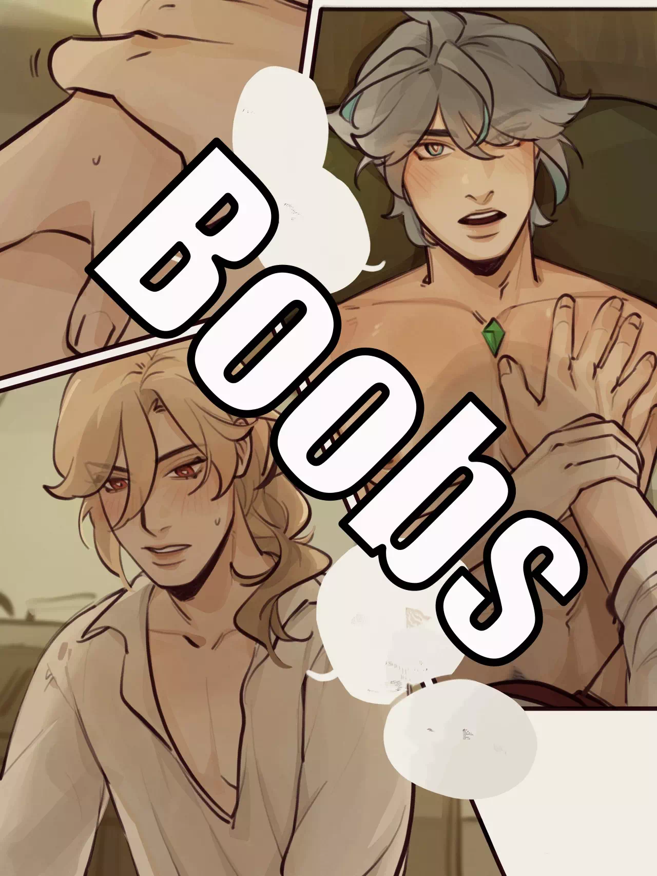 Yaoi porn comics Genshin Impact – Boobs