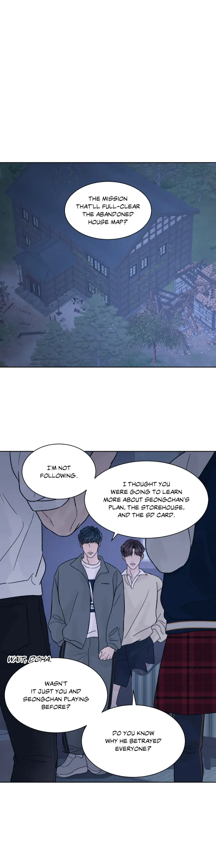 Yaoi porn manhwa Dreadful Night. Part 74-75