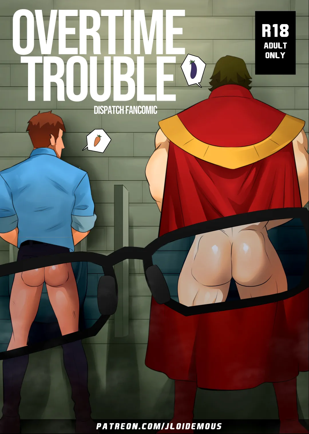 Yaoi porn comics Dispatch Overtime Trouble