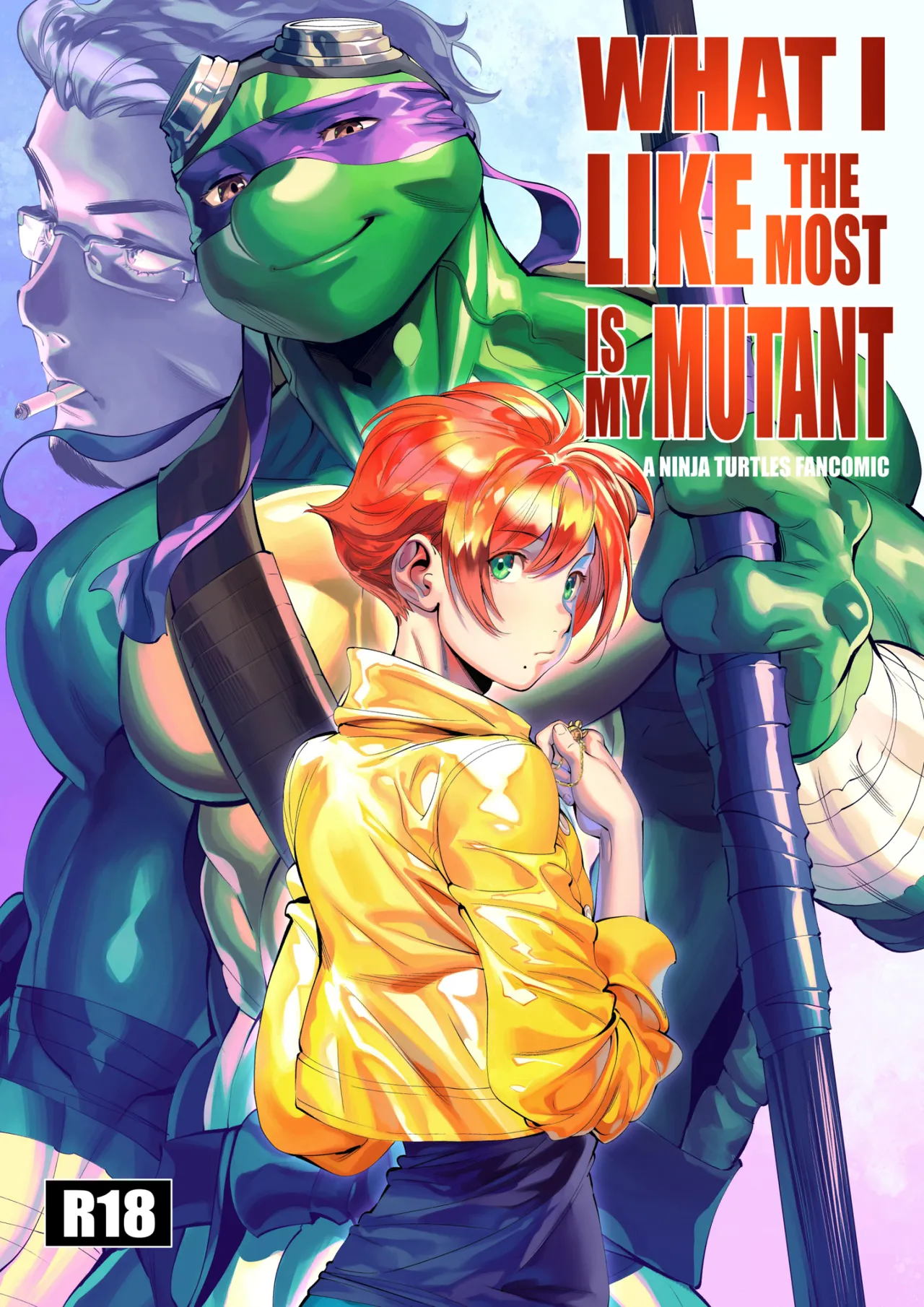 Yaoi porn manga Teenage Mutant Ninja Turtles - What I Like The Most Is My Mutant + Bonus Comic