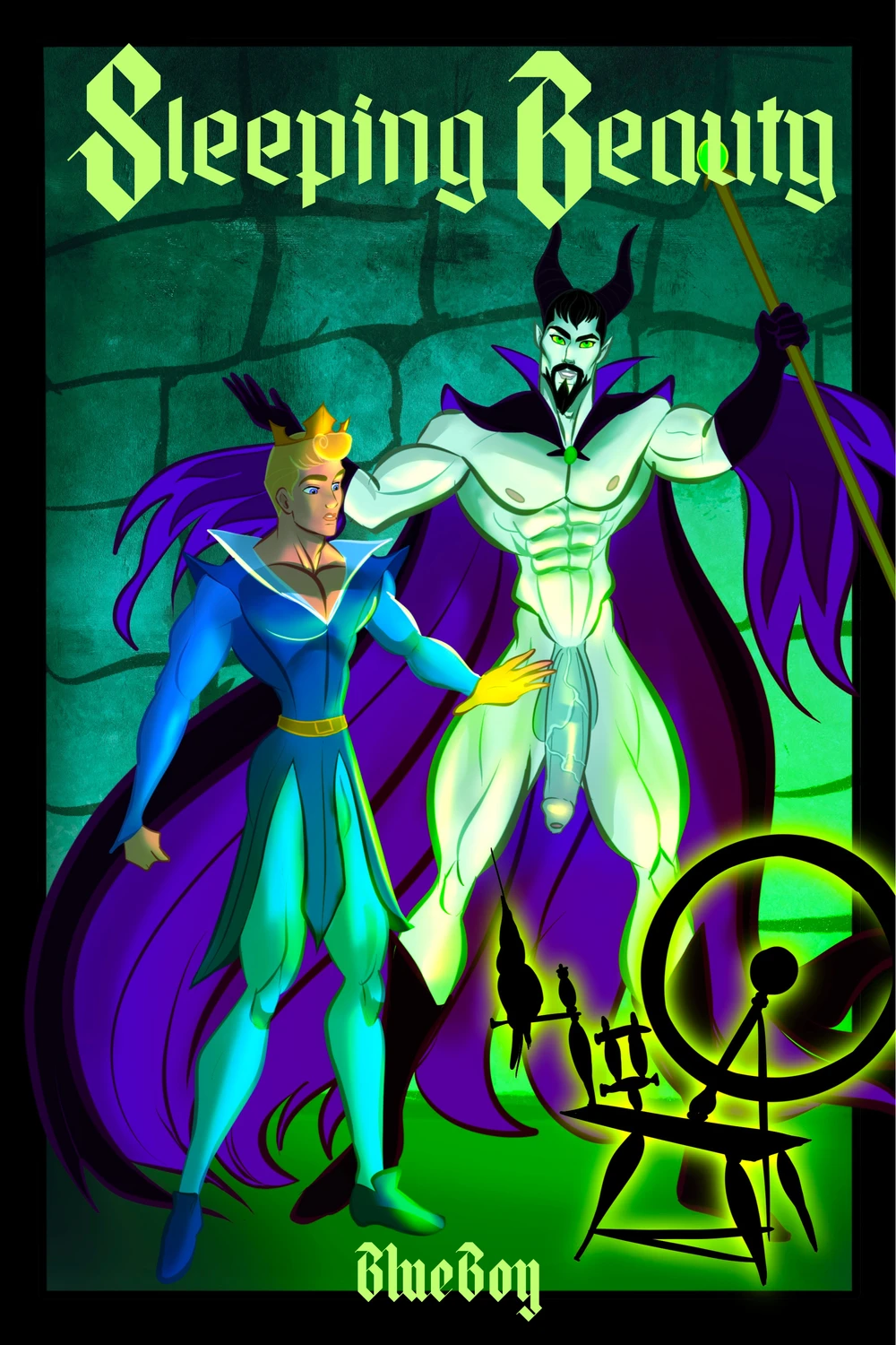 Yaoi porn comic Sleeping Beauty