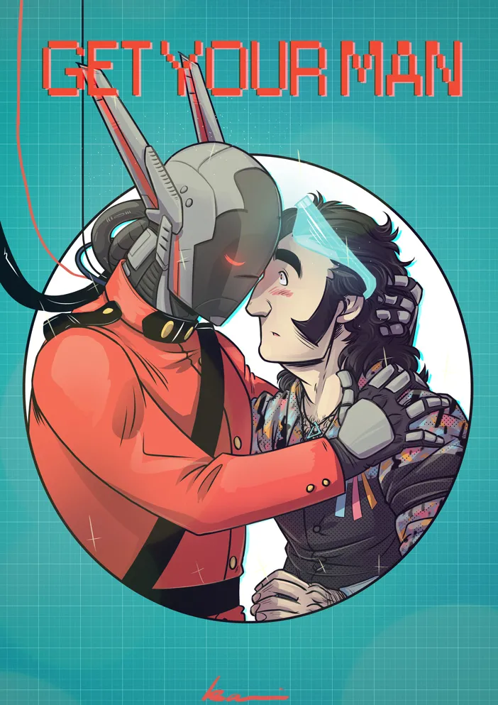 Yaoi porn comic Get Your Man