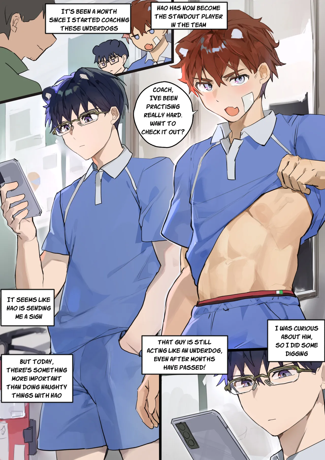 Yaoi porn comics Player Record Book : Episode 2