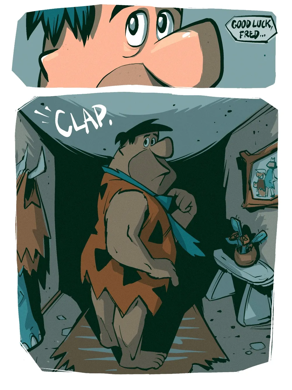 Yaoi porn comic The Flintstones - Five Nights at Barney's