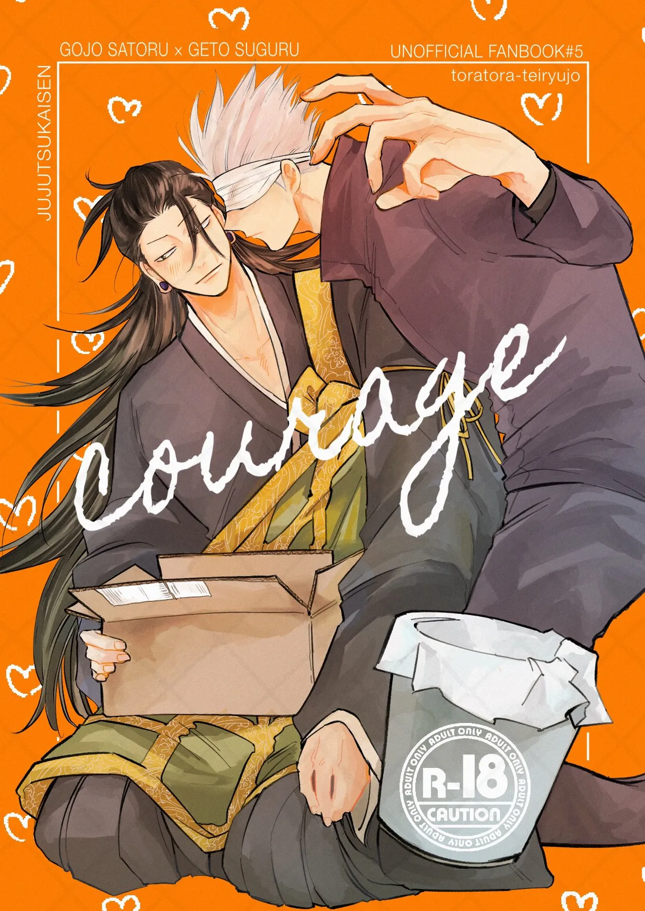 Yaoi porn manga Jujutsu Kaisen - Courage