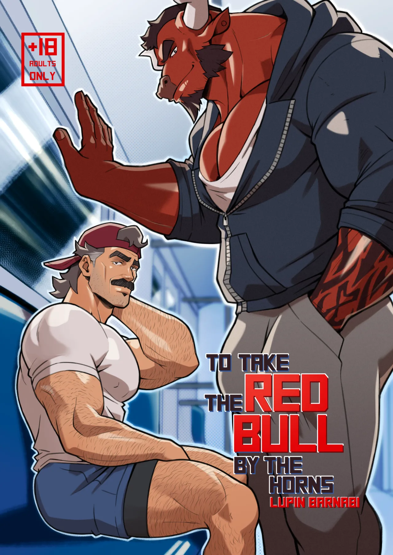 Yaoi porn manga To take the RED BULL by the Horns