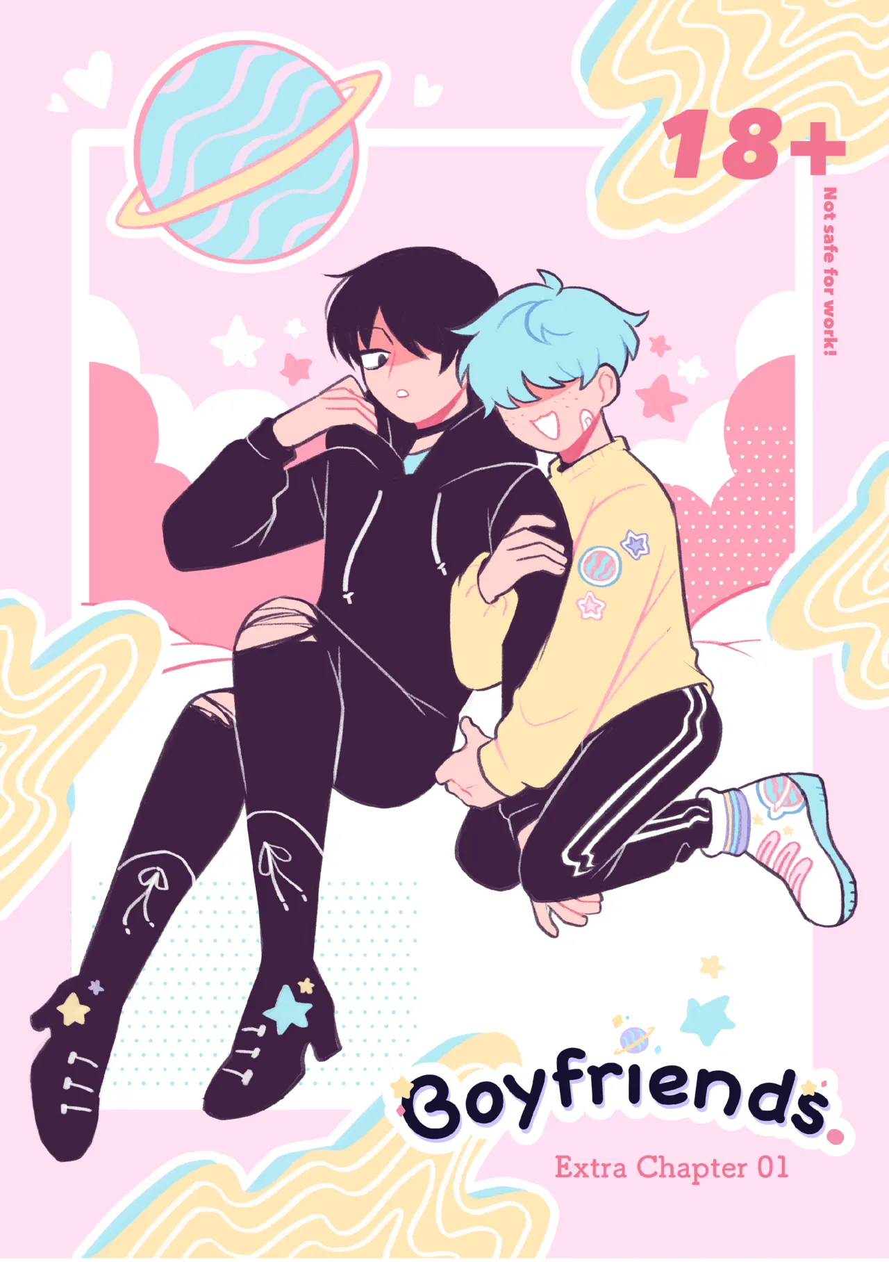 Yaoi porn manga Boyfriends | Extra Chapter 01 - Goth X Nerd