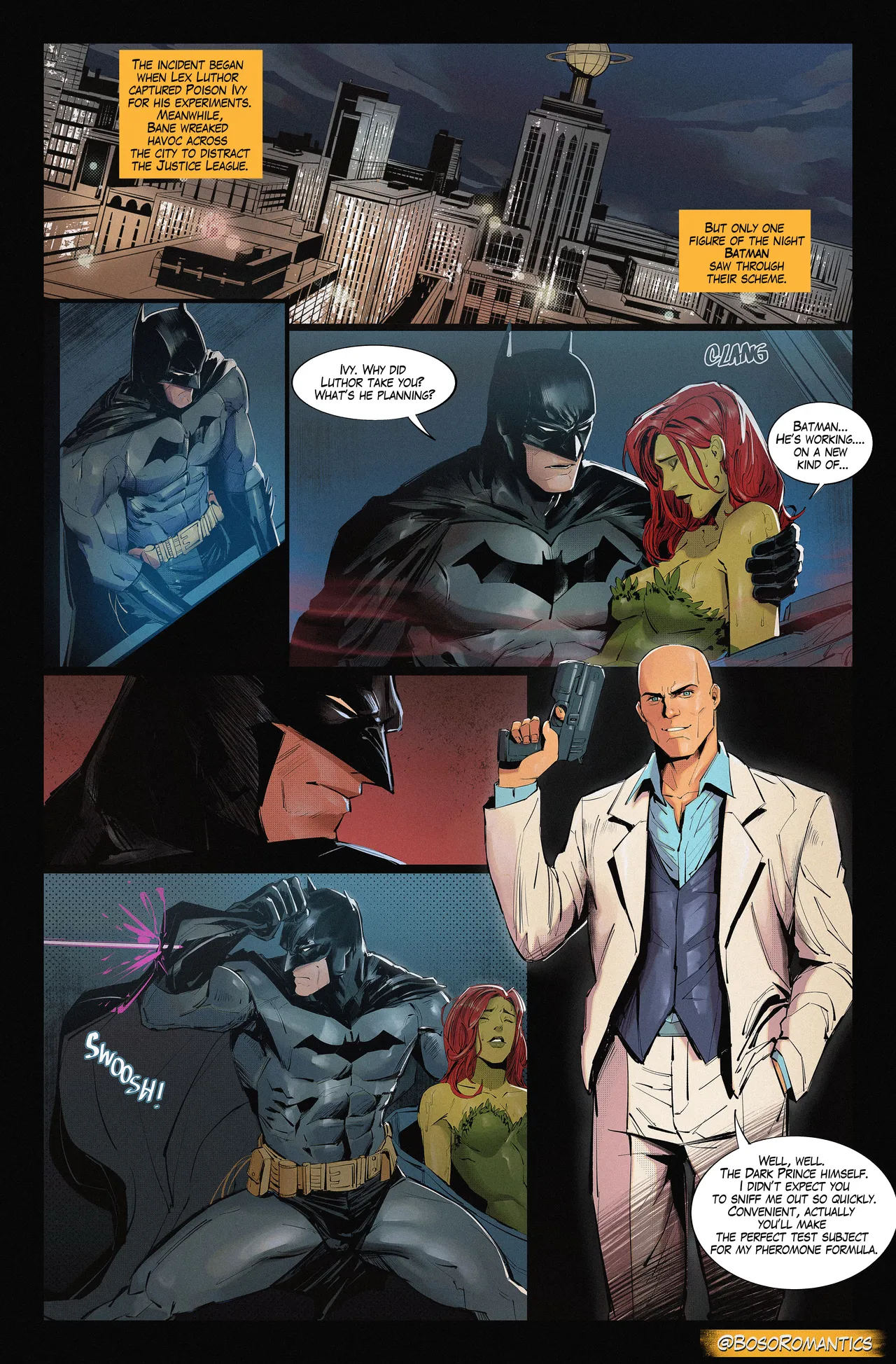 Yaoi porn comic Batman All