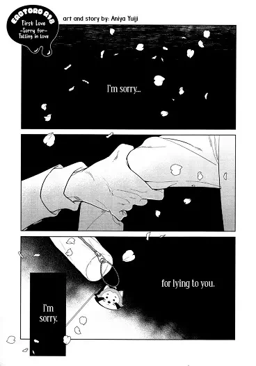Yaoi porn manga Sorry for falling in love