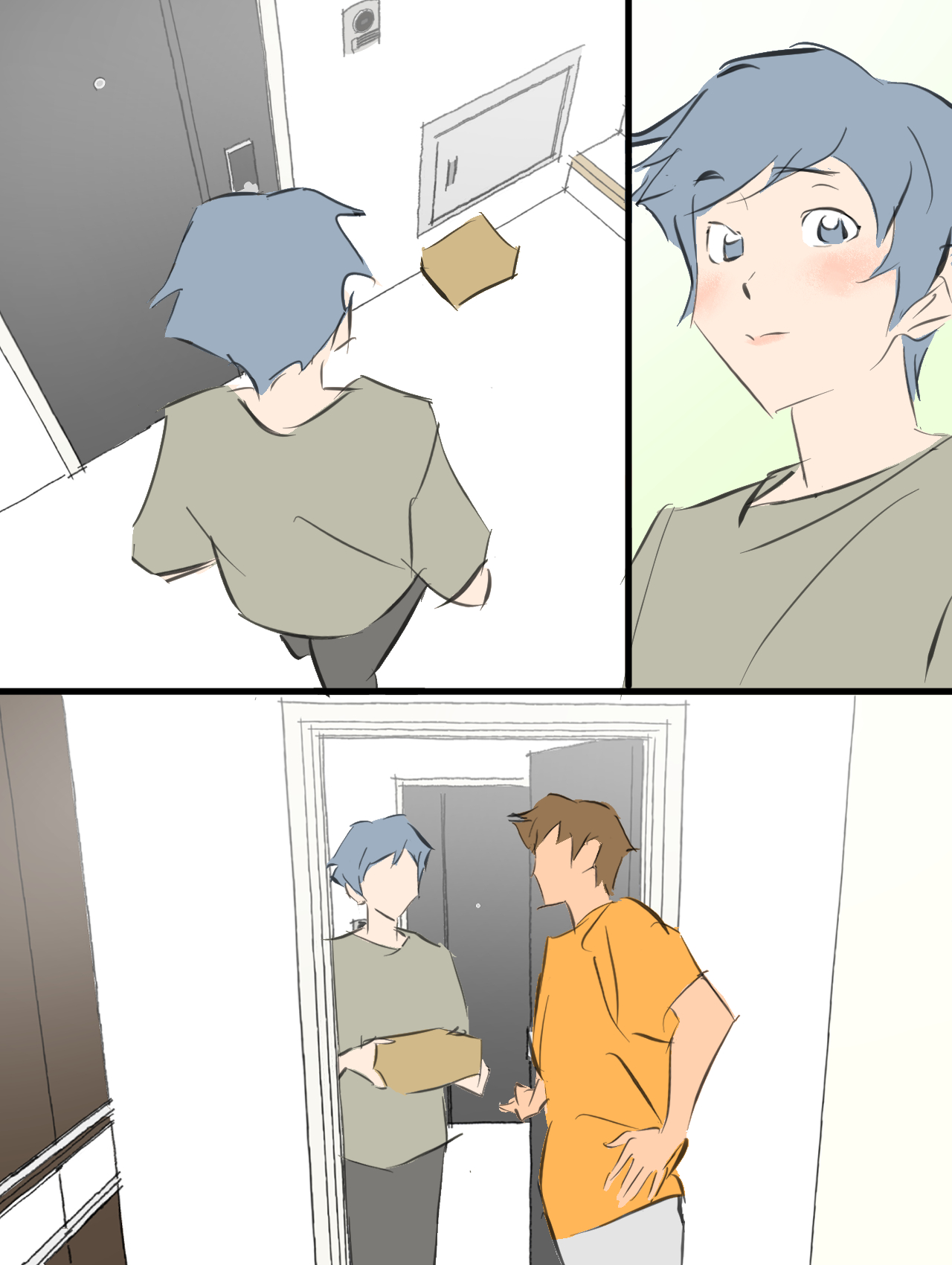 Yaoi porn comic An Open Friend - Their Weekend