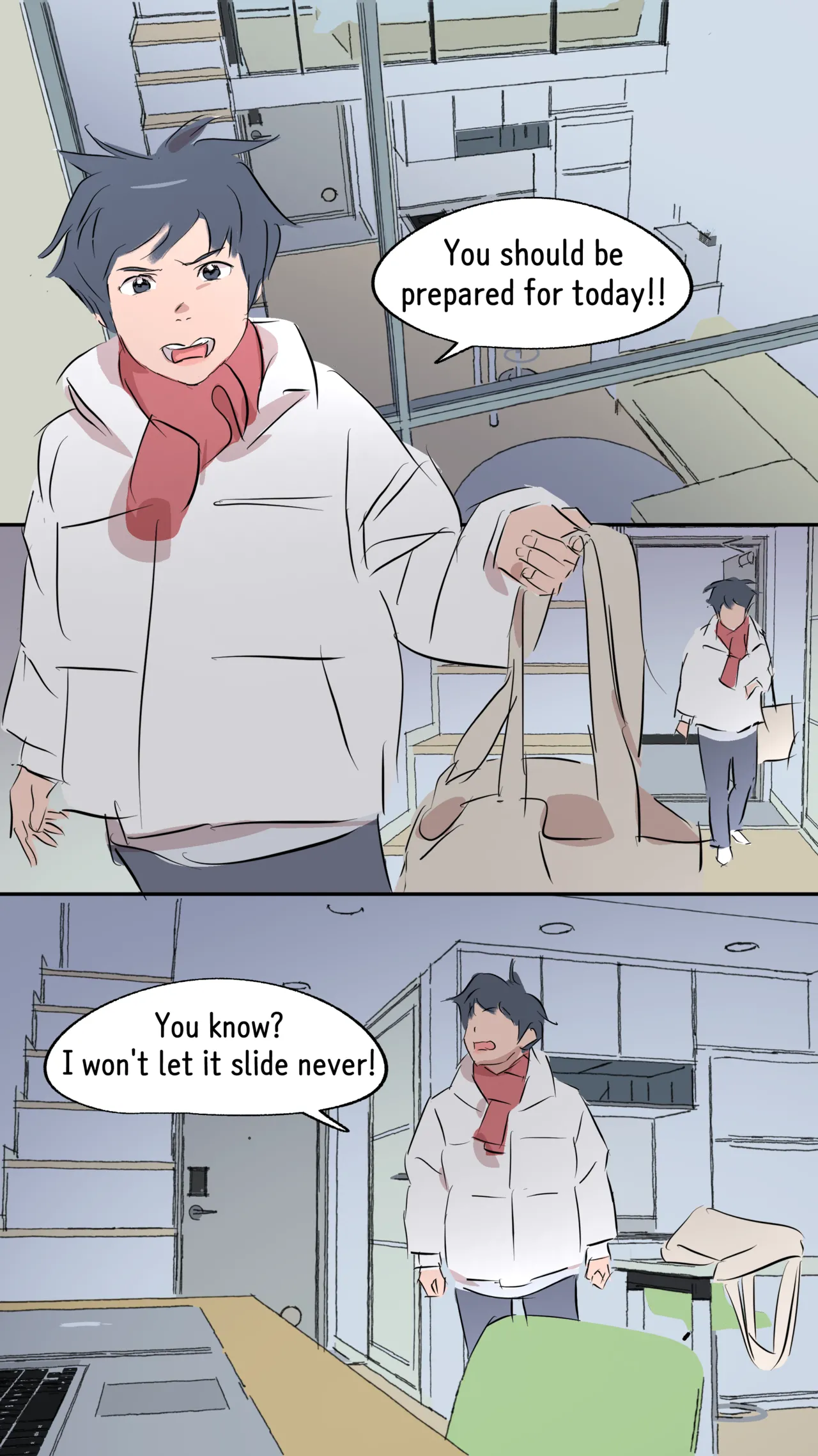 Yaoi porn comic Dog Play In Crisis