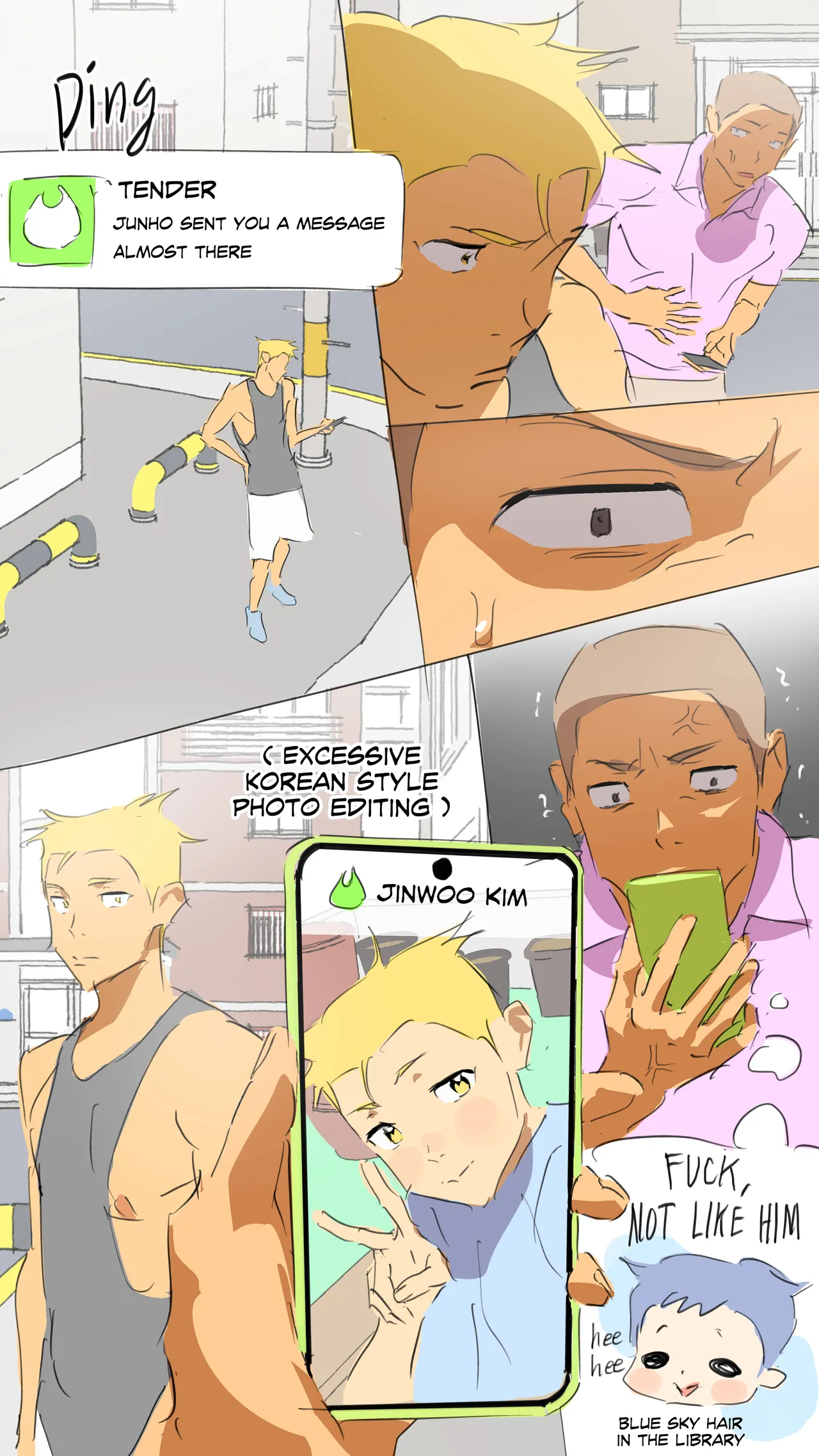 Yaoi porn comic An Open Friend - Find someone like him