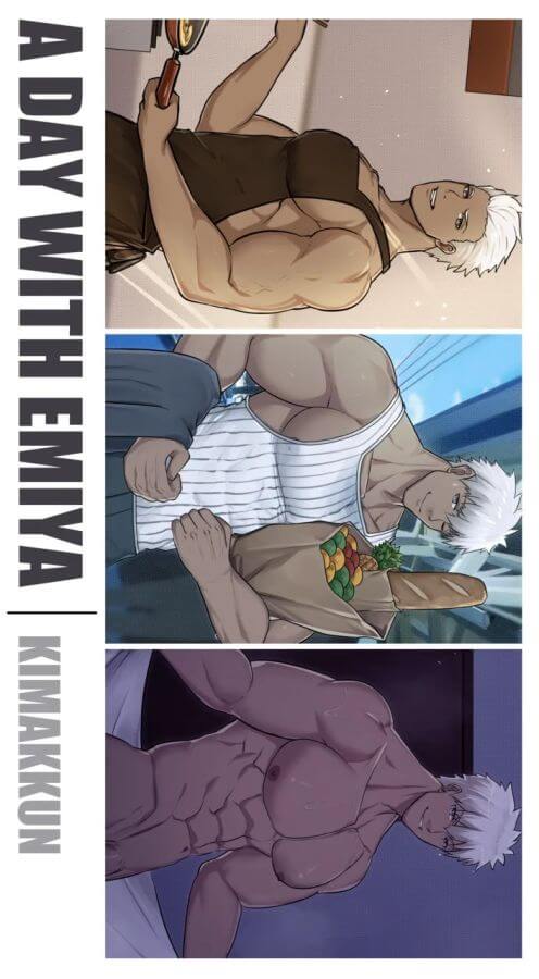 Yaoi porn comic Bleach x Fate/Grand Order x Fate/stay night x Pokémon - A Day with Emiya