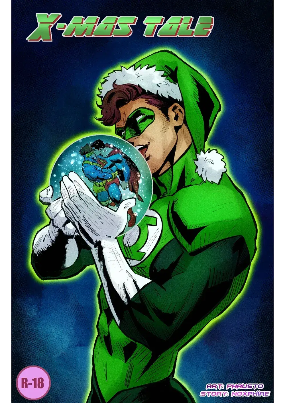 Yaoi porn comic DCU - X-Mas Tale
