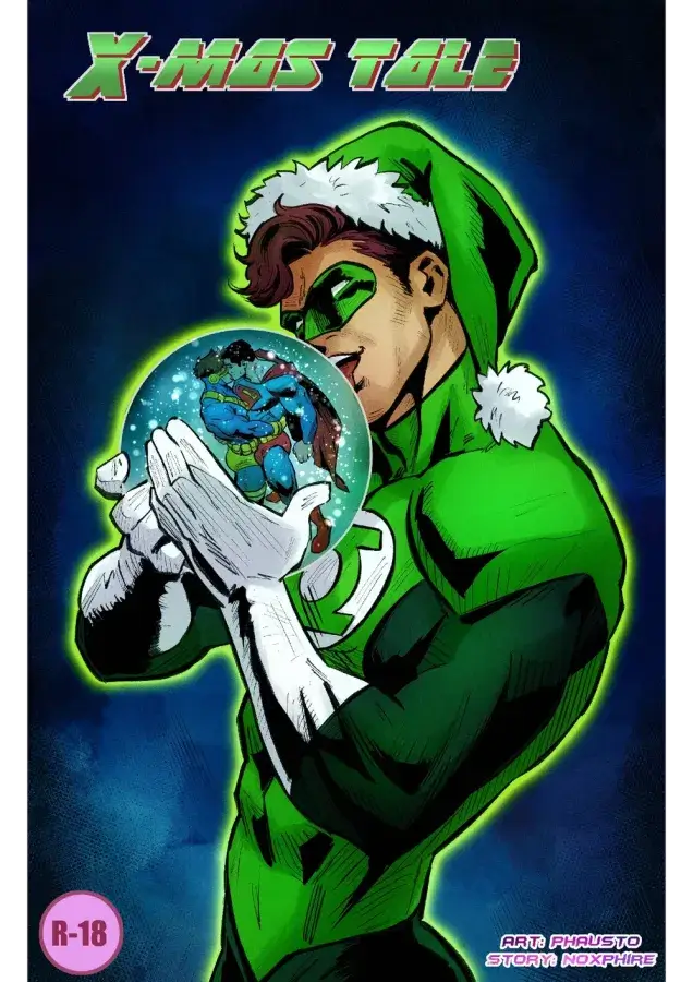 Yaoi porn comic DCU - X-Mas Tale